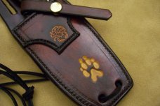 Custom  Leather Knife Sheath For  5