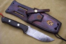 Custom  Leather Knife Sheath For  5