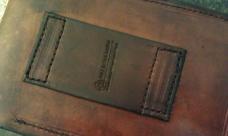Handmade Custom Leather Cell Phone Case For Large Phones / Fits iphone & Droid