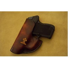 Handmade Leather Pocket Holster - Taurus TCP,Keltec P3AT,Ruger LCP,Sig Sauer P238,See Gun List Below