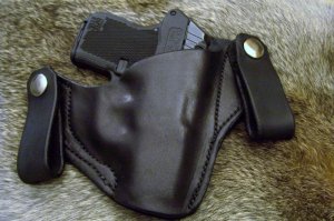Handmade Leather Holster For Automatics - IWB - Inside Waist Band - See Gun List Below 