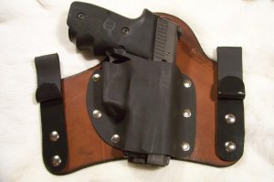 Kydex / Leather Holster For Automatics - IWB Inside Waist Band Tuckable - See Gun List Below