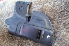 Handmade Leather Pocket Holster - Taurus TCP,Keltec P3AT,Ruger LCP,Sig Sauer P238,See Gun List Below