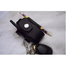 Custom Leather Cell Phone Case - Workmans Combo Pack (Swivel Clip,Key Ring,& Pencil loops)