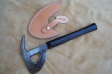 Custom Leather Axe Sheath - USAAF EMERGENCY CRASH AXE, WWII