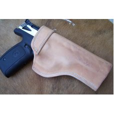 Custom Leather Gun Holster For Semi Autos - Browning Buckmark or S&W 22A-1, See Gun List Below
