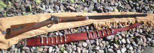 Custom Leather Cartridge / Ammo Belt  3-1/4