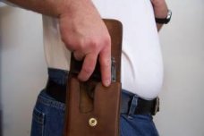 Custom Leather Concealment Holster - TCP,P3AT,LCP,P238, See Gun List Below 