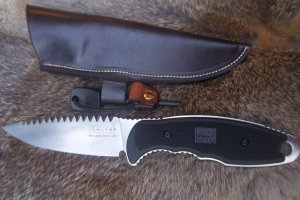 Custom Leather Knife Sheath Fixed Blades - Up to 11