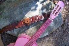Custom Leather Guitar Pic Carrying Pouch