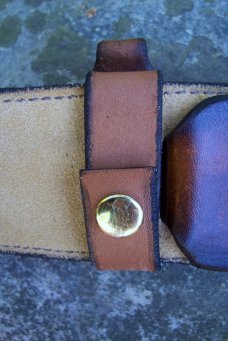 Custom Leather Guitar Pic Carrying Pouch