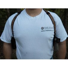 Leather Shoulder Holster & Magazine pouch- Celtic & Custom Tooling - See Gun List Below