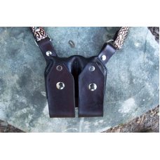 Custom Leather Magazine Pouch - Shoulder Holster Attachments