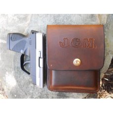 Custom Leather Concealment Holster - TCP,P3AT,LCP,P238, See Gun List Below