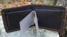 Custom Leather Men's Wallet - Bi-fold - Custom Tooling