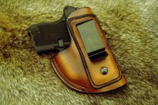 Custom Leather (IWB) Holster - ,P3AT,LCP,P238,& Bodyguard .380, See Gun List Below 