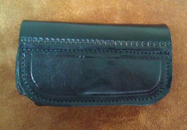  Custom Leather Cell Phone Case - Sideways Carry - Magnetic Closure - Fits iphone & Droid