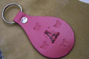Handmade Leather Key Chain