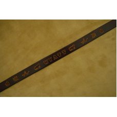 Custom Leather Belt - 1