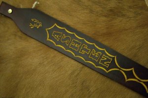 Custom Leather Rifle / Shotgun Sling - Custom Tooling