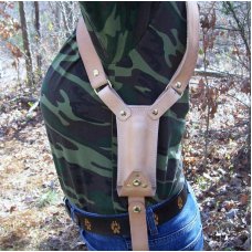 Custom Leather Adjustable Knife Case/Sheath Shoulder Rig