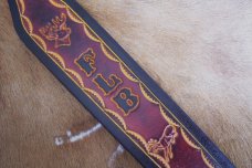 Custom Leather Rifle / Shotgun Sling - Custom Tooling