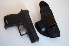 Custom Leather (IWB) Holster - ,P3AT,LCP,P238,& Bodyguard .380, See Gun List Below