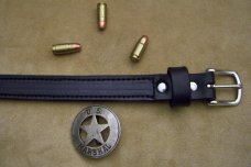 Custom Leather Reinforced Conceal Carry Belt 1/4
