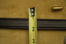 Custom Leather Reinforced Conceal Carry Belt  1/4