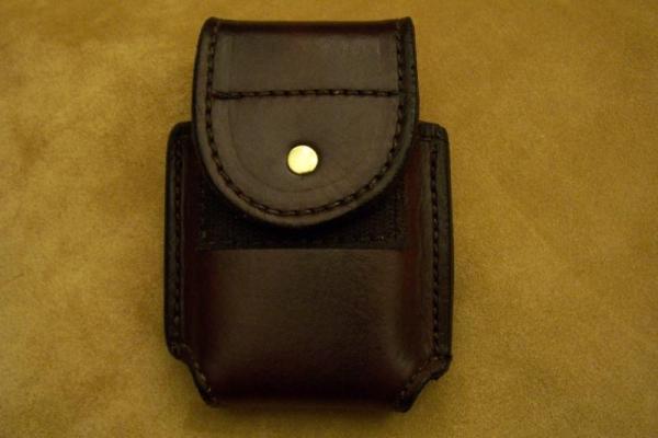 Custom Leather Cell Phone Case- Soft Suede Lining - Velcro Closure - Fits iphone & Droid