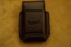 Custom Leather Cell Phone Case- Soft Suede Lining - Velcro Closure - Fits iphone & Droid