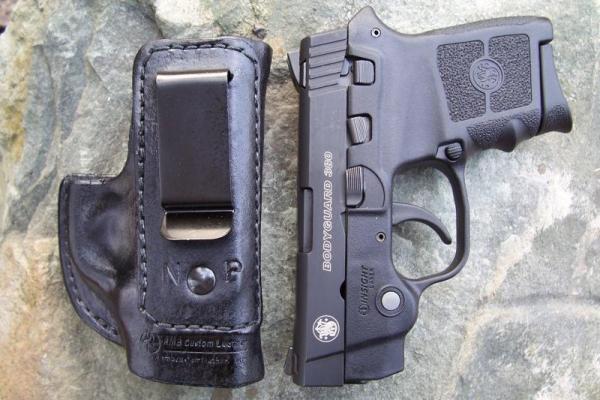 Custom Leather (IWB) Holster - ,P3AT,LCP,P238,& Bodyguard .380, See Gun List Below 