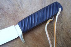 Custom Leather Knife Sheath - Green River Style Knife – Sharpening Stone Pouch