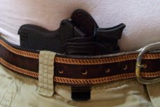 Custom Leather (IWB) Holster - Magazine Pouch - ,P3AT,LCP,P238,& Bodyguard .380,See Gun List Below