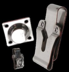 Leather Cell Phone Case - Sideways Carry - Swivel Belt Clip - Fits Smartphones - iPhone & Droid 