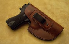 Custom Leather Inside Waist Band (IWB) Holster - Sig 1911 RCS - See Gun List Below