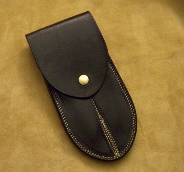 Custom Leather Double Knife Sheath For Two 5