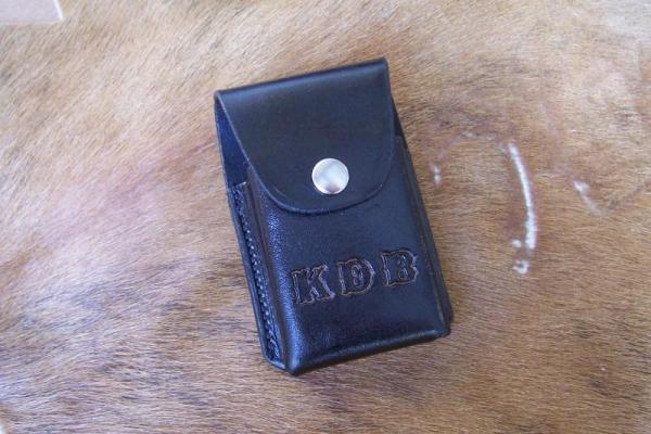 Custom Leather Knife Pouch For a Victorinox Swiss Champ XLT Pocket Knife or Others