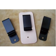 Belt / Holster Clip - Black Finish - Fits Belts Up To 1-3/4
