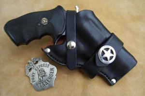 Custom Leather Holster For A 3