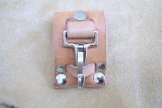 Custom Leather Key Chain - Heavy Duty Snap Ring