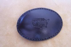 Custom Leather Belt Buckle