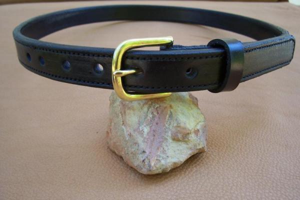 Custom Leather Reinforced Conceal Carry Belt  1/4