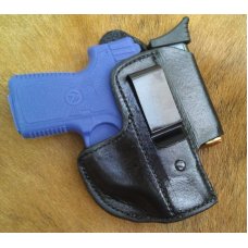 Custom Leather (IWB) Holster - Magazine Pouch - ,P3AT,Khar,P238,& Bodyguard .380,See Gun List Below