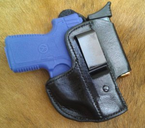 Custom Leather (IWB) Holster - Magazine Pouch - ,P3AT,Khar,P238,& Bodyguard .380,See Gun List Below