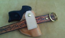 Handmade Leather Holster - IWB - Inside Waist Band - Ruger LC9 - See Gun List Below