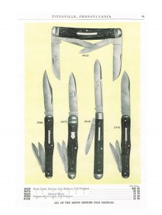 Reproduced Schatt & Morgan Cutlery Company’s second catalog
