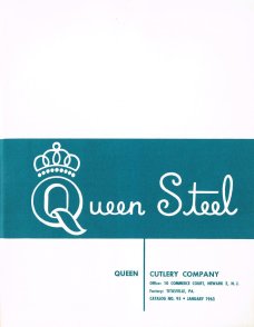 Queen Cutlery Company Catalog No 95  January 1963