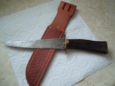RED STAG ELK HORN SIDE BOWIE TYPE