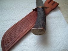 RED STAG ELK HORN SIDE BOWIE TYPE